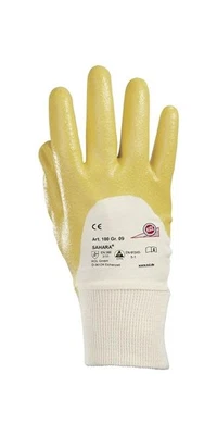 Honeywell Handschuhe Sahara 100 Größe 9 gelb BW-Trikot m.Nitril EN 388 PSA-Ka... - Bild 1 von 4