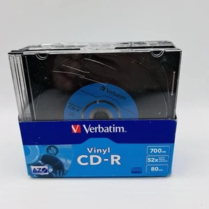 Verbatim CD-R  10 er Slim Neu Jedoch Verpackung Beschädigt ( Hüllen) - Bild 1 von 3