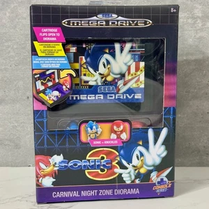 Sega Mega Drive Sonic 3 Carnival Night Zone Diorama Konsole Heroes - Bild 1 von 2