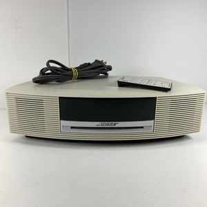 Bose Wave Music System III CD AM/FM Radio Blanco con Control Remoto Probado Funcionando - Imagen 1 de 10