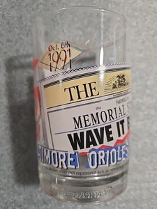 Baltimore Orioles McDonald's Collector Drinking Glass 1991 - Picture 1 of 3