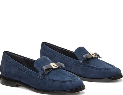Kate Spade New York Deco Bow Suede Loafers - Image 1 of 4