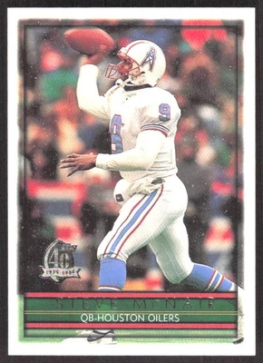 Steve McNair 1996 Topps #240 Houston Oilers - Image 1 of 2