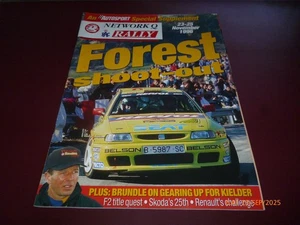 AUTOSPORT 1996 NETWORK Q RAC RALLY GUIDE/SUPPLEMENT FORMULA TWO, SKODA *READ* - Picture 1 of 11