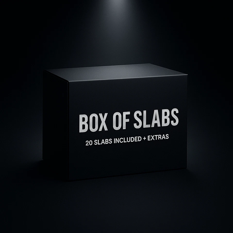 BOX OF 20 SLABS ADVANCED GRADING GRADED CARDS COLLECTION LOT HITS AUTOS #/D SSP - Image 1 of 1