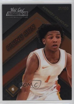 2021-22 Wild Card Alumination Rising Sons Orange /150 Kennedy Chandler #RS-17 - Image 1 of 2