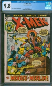 X-Men #78 (1972) ⭐ CGC 9.8 MEJOR CALIFICADO - 1 de 23 ⭐ Cómic Marvel Amenace of Merlin - Imagen 1 de 2