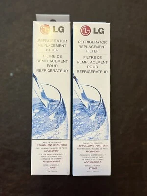 2 PACK LT700P Fit LG LT700P ADQ36006101 Refrigerator Water Filter New US Stock - Image 1 of 4