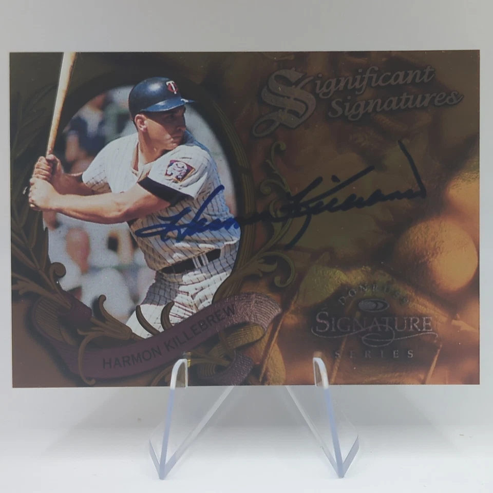 1997 Donruss Signature Series Significant Signatures Harmon Killebrew 0382/2000 - Image 1 of 2