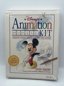 Disney's Animation Kit by Don Hahn 1999 Book /Kit Film VERY RARE (Piece Of Film) - Picture 1 of 9