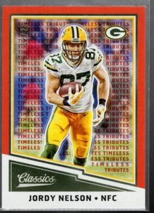 A0919- 2017 Klassiker Zeitlose Ehrungen Orange #80 Jordy Nelson /25 - NM-MT - Bild 1 von 2