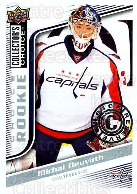 2009-10 Collectors Choice Reserve #300 Michal Neuvirth - Image 1 of 1