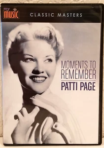 My Music Classic Masters Moments To Remember Patti Page DVD - Picture 1 of 4