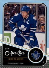 2011-12 O-Pee-Chee Maple Leafs Hockey Card #293 Dion Phaneuf
