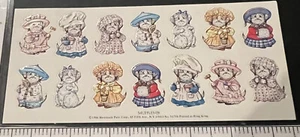 Vintage 80’s 80s Stickers Muffles Die Cut Vintage By Alyssa Newman DOGS &PUPPIES - Picture 1 of 6