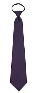Corbata con cremallera para hombre bodas baile de graduación de negocios - Imagen 1 de 2