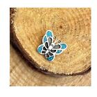 Sterling Silver and Blue Turquoise Butterfly Pendant