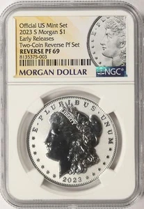 2023-S Morgan Silver Dollar $1 NGC Reverse Proof PF69 Ultra Cameo Early Releases - Picture 1 of 2