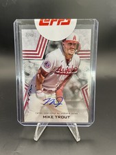 2023 Topps Series 1 Baseball Stars Auto Mike Trout