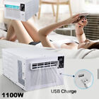 1100W BTU Portable Air Conditioner Conditioning Unit R290 Remote Refrigerant Fan