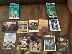 Vintage Maxfield Parrish Collector Cards 1994 1 Sealed 2 Packs of 10 - Picture 1 of 10