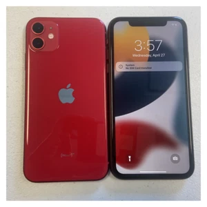 🔥Stan idealny Apple iPhone 11 64GB czarny zielony (odblokowany) A2111🔥 - Zdjęcie 1 z 7