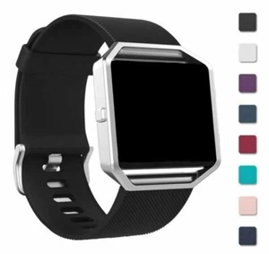 For FITBIT BLAZE STRAP Replacement Wrist Band Metal Buckle Various Colour - Picture 1 of 16