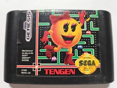 Ms. Pac-Man (Sega Genesis, 1991) Cartridge Only - Image 1 of 4