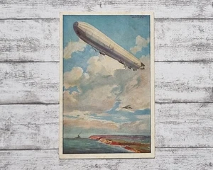 AK Reichsmarineluftschiff Ostseeküste Zeppelin Luftflotten Verein Postkarte alt - Picture 1 of 2