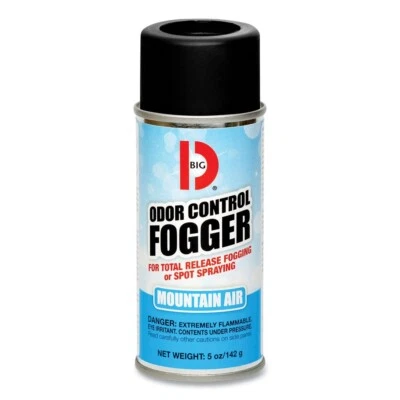 Big D Industries 344 5 oz Odor Control Fogger - Mountain Air Scent (12/CT) New