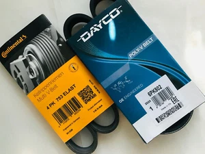 Juego: Correas para Smart 451 MHD para generador bomba de agua compresor de aire 999ccm - Imagen 1 de 4