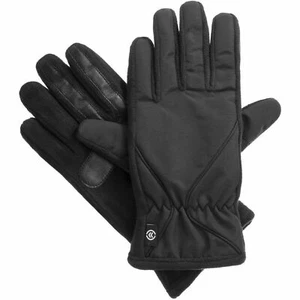 BNWTS ISOTONER Black Woven Fleece smarTouch THERMAflex Sport Womens Gloves M/L - Picture 1 of 1