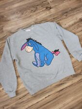 Vintage Disney Store Eeyore Unisex Medium Sweatshirt Winnie The Pooh Sweater