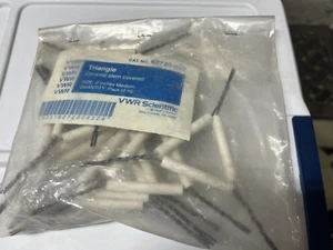 Triángulo de cerámica de 2"" VWR 62720-042 para quemador Bunsen aprox 6"" diámetro paquete de 10 - Imagen 1 de 3