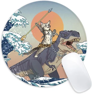 Round Mouse Pad 8.7" Non-Slip Ergonomic Durable Stylish Desk Mat for Gaming - Picture 1 of 13