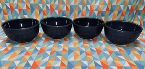 NEU Set 4 FIESTA kleine BISTROSCHALEN schiefergrau FIESTAWARE 22 Unzen kostenloser Versand - Bild 1 von 6