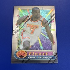 1994-95 Topps Finest Basketball #260 Kenny Anderson w/Peel - New Jersey Nets