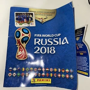 Panini FIFA World Cup Russia 2018 Used Album 68% Complete With Extra Stickers - Bild 1 von 19