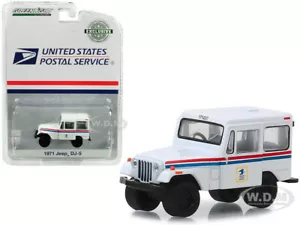 1971 Jeep DJ-5 UNITED STATES POSTAL SERVICE USPS WHITE 1/64 CAR GREENLIGHT 29997 - Bild 1 von 1