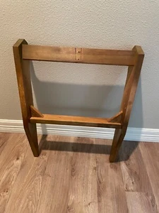 LA-Z-BOY Lazy Boy Lazboy Recliner Rocker Base Stand Brown HAVOAK Finish Used - Picture 1 of 8