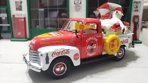 Danbury Mint 1:24 1953 Chevrolet Series 3100 "Coca Cola Polar Bear" Pickup - Picture 1 of 18