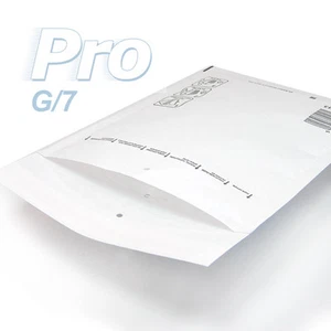 100 Enveloppes à bulles blanches gamme PRO taille G/7 format utile 230x335mm - Photo 1/1