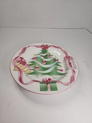 Sango Home for Christmas 1992 Indonesia Black Mark #4829 Compota con patas 7,75" Foto 1 de 4