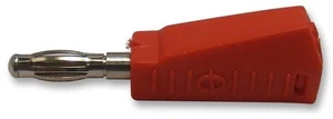 MULTICOMP - Stekker, 4mm, Rood - Afbeelding 1 van 1