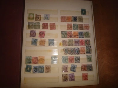 Италия 18 страниц старых марок в альбоме - Изображение 1 из 4