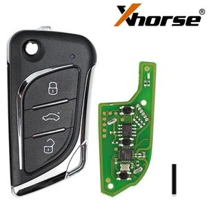 10x Xhorse para Lexus Estilo Abatible Universal Cableado Control Remoto Llave 3 Botones XKLKS0EN - Imagen 1 de 7