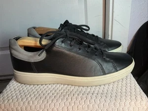 Ecco SOFT 7 Street Sneakers Shoes Black Comfort Mens Size EU 43 US 9-9.5 - Picture 1 of 9