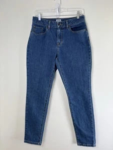 Jeans donna LL Bean taglia 8 Petite vestibilità classica blu denim jeans 30x28 - Foto 1 di 9
