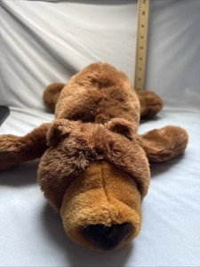 Gund Vintage Tush Floppy Brown Bear Plush Stuffed Animal Retired 15" Model 2491 - Picture 1 of 5