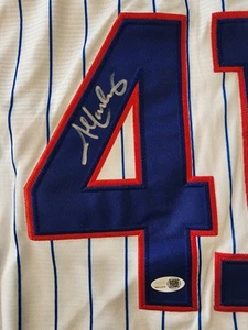 JOHN LACKEY Autographed 2016 World Series Chicago Cubs Home Jersey JSA Witnessed - Picture 1 of 12